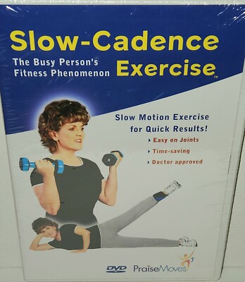 PRAISE MOVES Slow-Cadence Exercise -Laurette Willis DVD-Quick 1 Minute Exercises