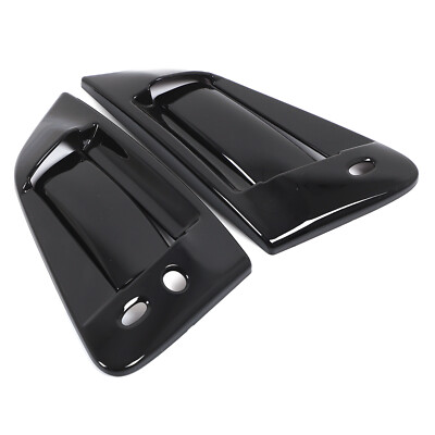 Glossy Black Exterior Side Door Handle Cover Trim For Nissan 370Z