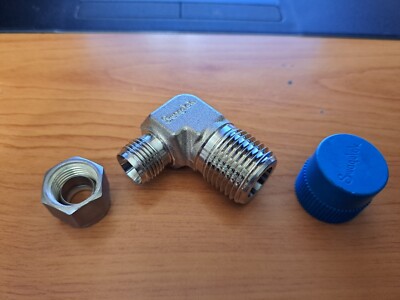 Swagelok SS-600-2-8 , 3/8 x 1/2 NPT Elbow