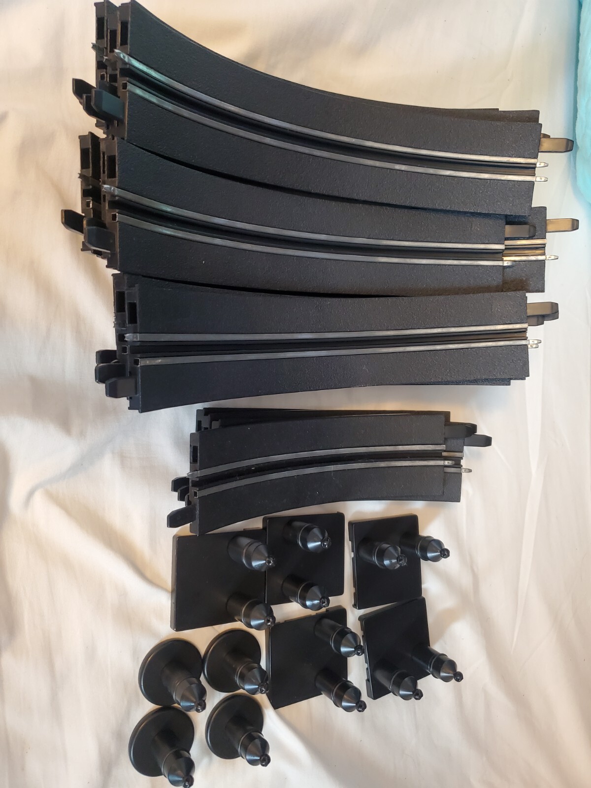 Carrera Go Track 20 Loop Pieces 1:43 Slot Racing Cars 16 Long 4 Short ...