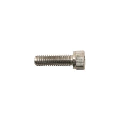 Vis à tête bombée en Inox Poli M6 x 20mm (1.00mm) - Visserie moto