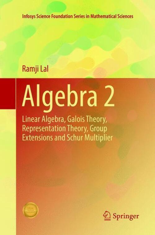 Thumbnail - Algebra 2 Ramji Lal Taschenbuch Paperback Xviii Englisch 2018 Springer