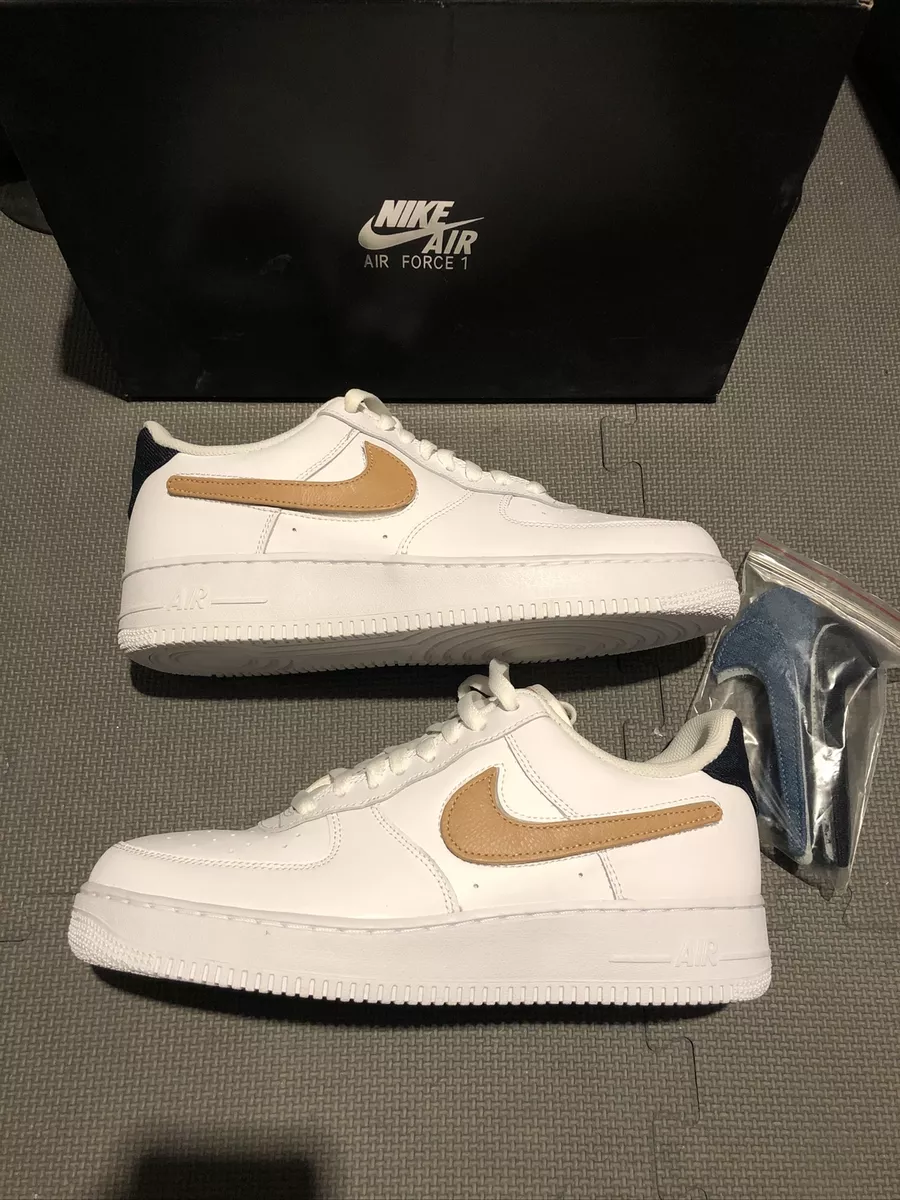 Men's Nike Air Force 1 '07 LV8 Shoes, 10, White