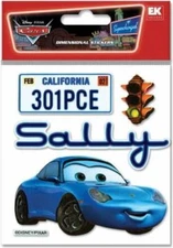 Disney PIXAR Cars SALLY SC Dimensional Stickers 4 Pieces EK Success DCSC03