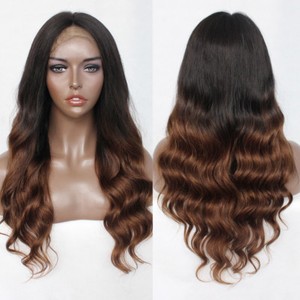 Brazilian Human Hair Lace Front Wig 1b 30 Ombre Virgin Full Lace