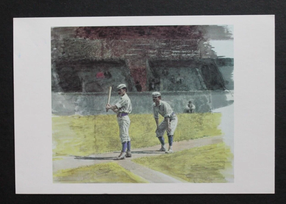 Postal de Carl Furillo (m.1989) firmada por los Dodgers de Brooklyn autografiada 4x5 Eakins Foto 2 de 2