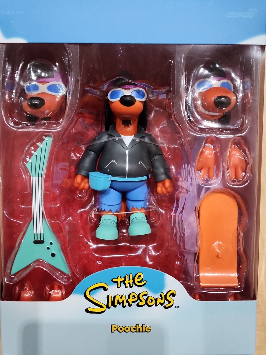 Super 7 Ultimates 7-inch Series The Simpsons - Poochie Figure | eBay