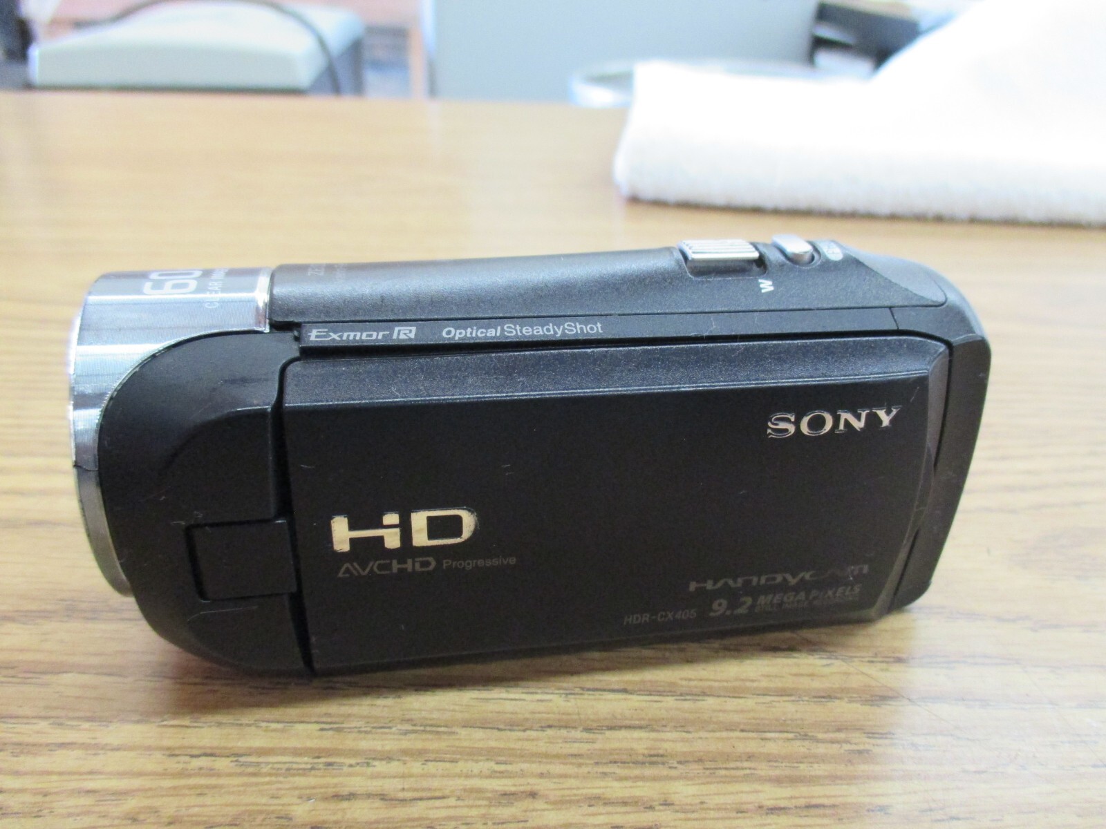 Sony Handycam HDRCX405 Camcorder W/ Battery 636983318179 eBay
