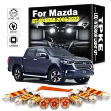 Canbus LED Interior Map Dome Reading Light Kit For Mazda BT-50 BT50 2006-2022