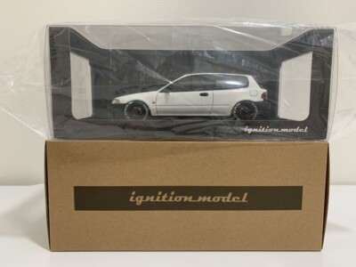 Ignition Model IG3042 1/18 Honda Civic EG6 White Resin Japan Rare