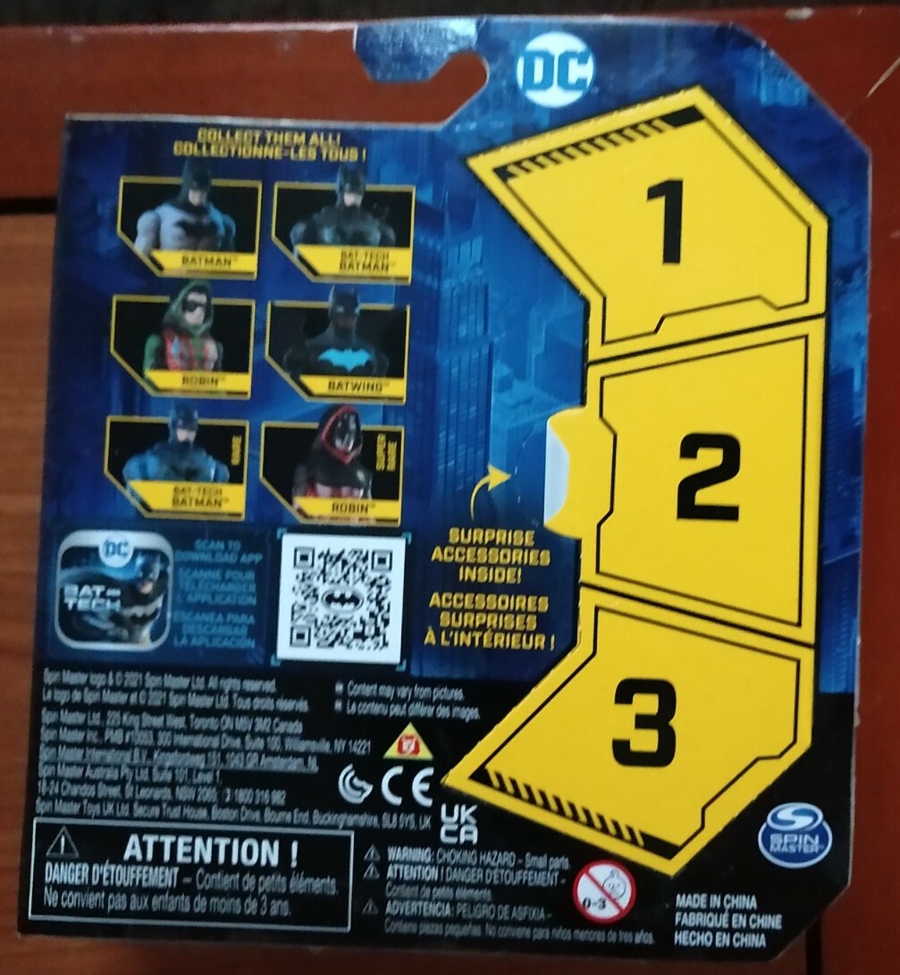 DEATH STROKE 1st Edition 4&rdquo; Figure 2021 DC Spin Master toy collectible New MOSC
