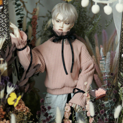 1/3 62cm BJD Doll Handsome Boy Resin Ball Jointed Body Eyes