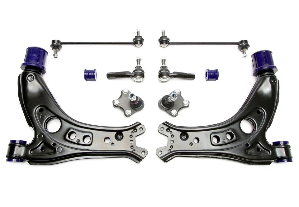 Ta Technix Bras De Suspension Ensemble Avec Douilles En PU Pour VW Polo 9N - Photo 1/1