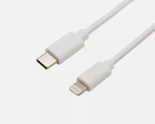 Goji Fast Charge Braided USB-C to Lighnin for iPhone | iPad | iPod - 3m, White