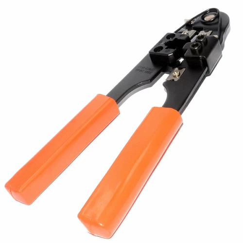 RJ45 (Verre Bouts ) Sertissage Outil Pince à Sertir Réseau Lan pour Avec Cutter