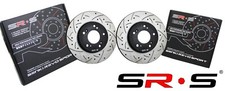 SRS Random Slot/Drilled Front Brake Rotors FOR 03-08 Honda Pilot EX EXL LX