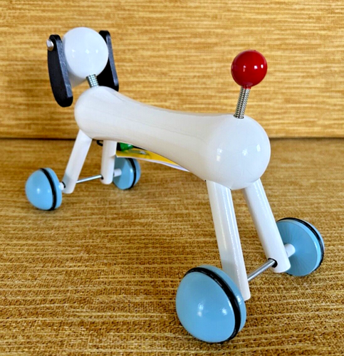 Yoshitomo Nara My Sweet Dog Pull Toy by Vilac France 2005 Original Box - Picture 10 of 24