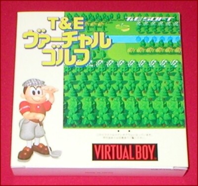 T & E Virtual Golf for the Nintendo Virtual Boy System NEW MINT!