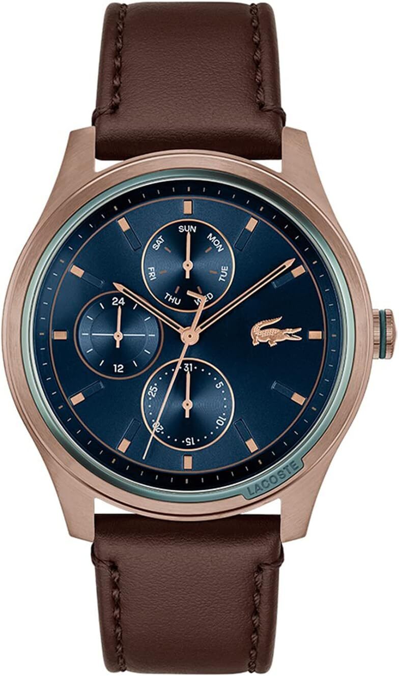 LACOSTE Watch Musketeer 2011210 Men's Brown | eBay