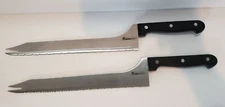 Ronco Showtime Six Star Stainless Steel Knives Showtime #1 Saw #6 Set Of 2