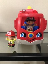 Fisher-Price Little People Helping Others Fire Truck