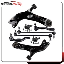 For Toyota RAV4 2006-2018 Front Lower Control Arm and Ball Joints Tie Rod End