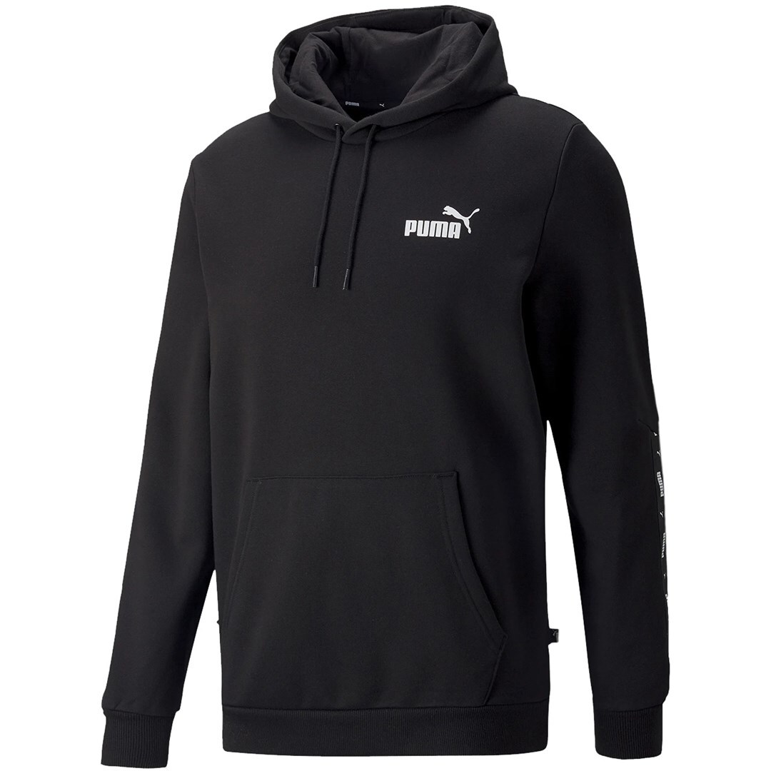 4064535829525 Чехол Puma ESS Tape Kapuzenpullover FL schwarz 849040 01 ПУМА 13690₽
