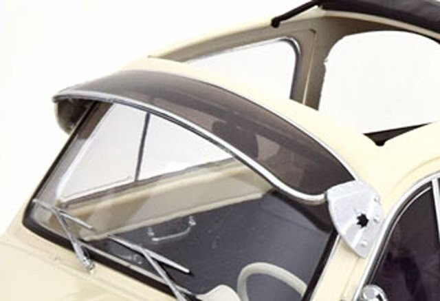KKDC120062 KK scale 1:12 Fiat 500 F Custom 1968 Cream model