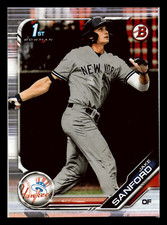 2019 1st Bowman Draft Jake Sanford  New York Yankees #BD-82 Mint