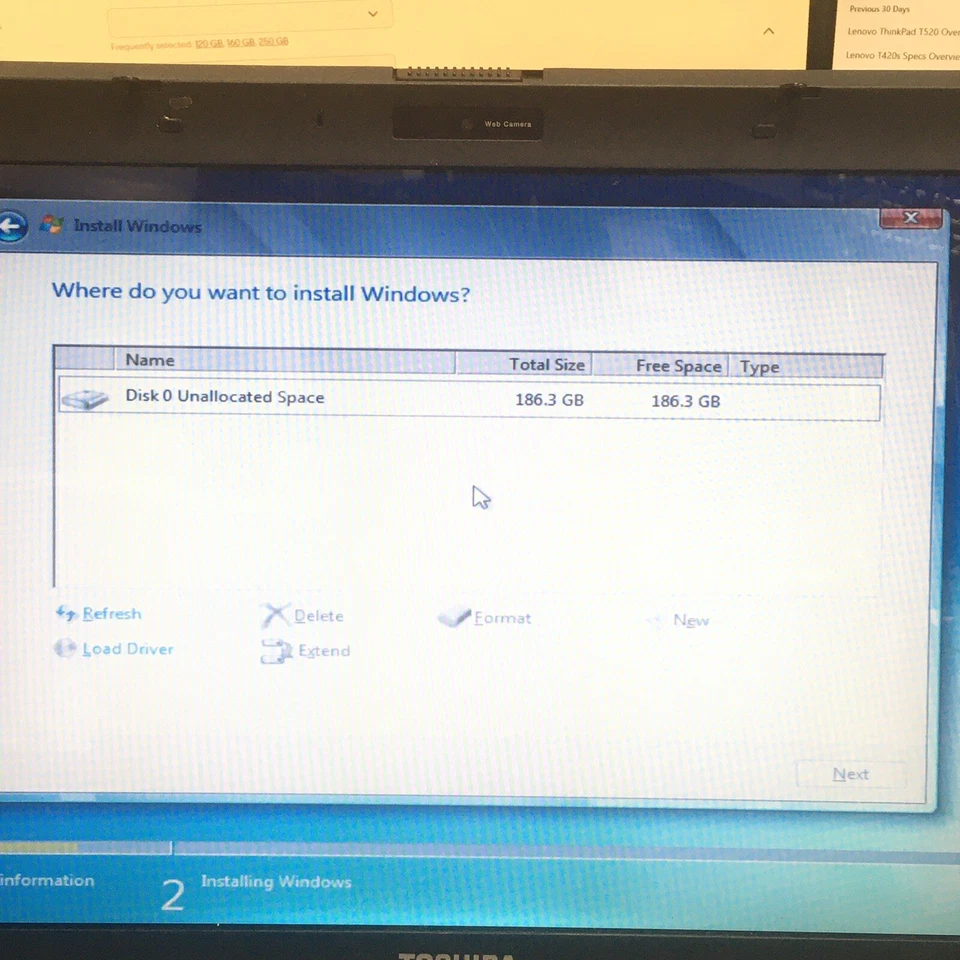 Toshiba Satellite L305-S5875 15.4'' Laptop Pentium 3GB RAM 200GB H3023 - Image 2 of 4