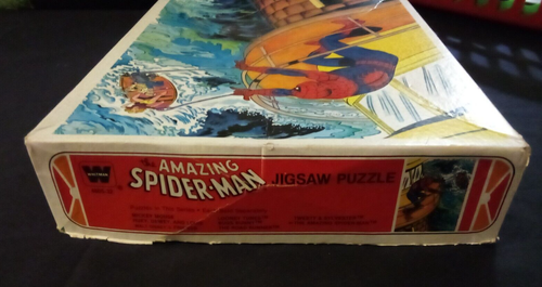Amazing Spider-man 100 pc Jigsaw Puzzle 1983 Whitman #460532 No Missing Pieces - Picture 4 of 6