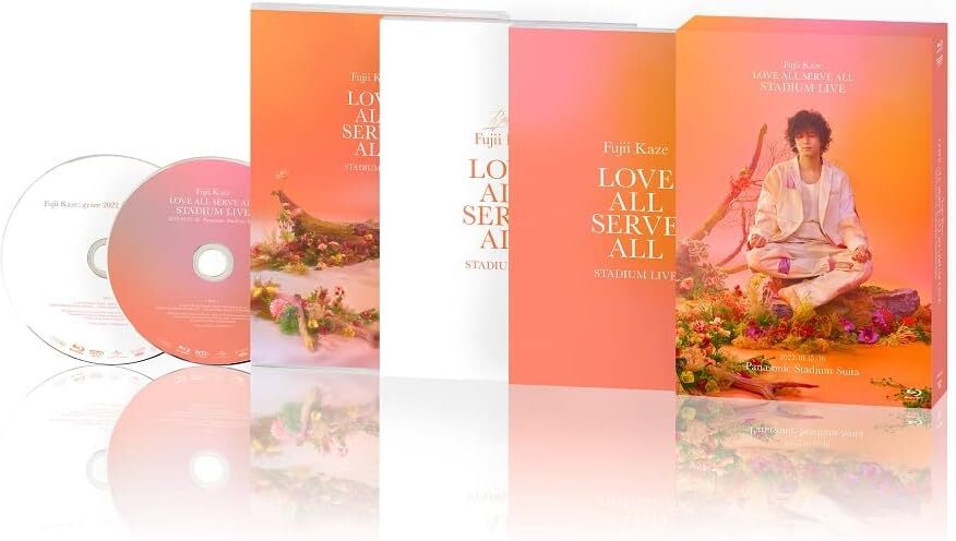 Blu-ray Fujii Kaze LOVE ALL SERVE ALL STADIUM LIVE booklets