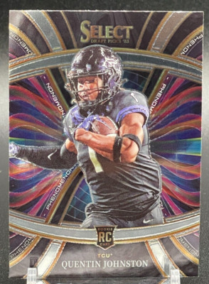2023 Select Draft Picks Quentin Johnston Phenomenon #6 TCU Horned Frogs
