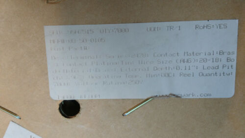 Molex KK 08-50-0105 18-24 AWG Crimp Connector, Cut Strip of 25 - Picture 3 of 4