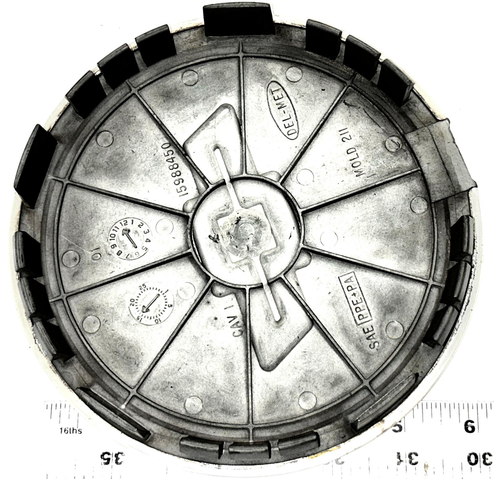 96 97 98 99 00 Chevrolet S10 & Blazer 2WD—ZQ8 16" Aluminum Wheel Center