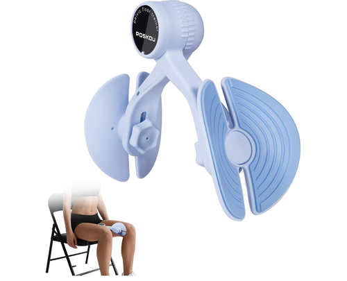 POSKOU Pelvic Floor Trainer Exerciser for Women and Man, Pilates Equipment Muscl