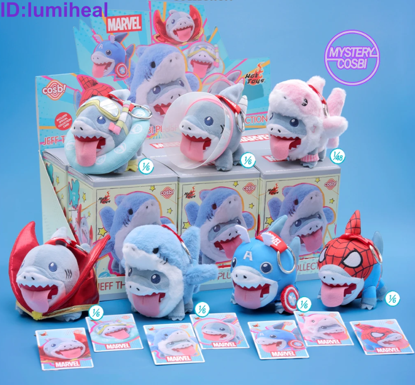 Marvel Jeff The Land Shark COSBI Plush Keychain Collection Figure