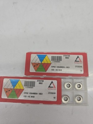 20pcs CERATIZIT RPHX 1204M8EN-M31 | New Carbide Inserts | Grade CTC5240 