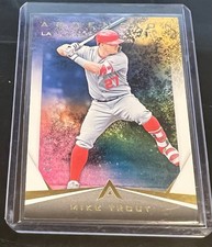 2019 Panini Chronicles Ascension Mike Trout #8 Gold /199 Los Angeles Angels