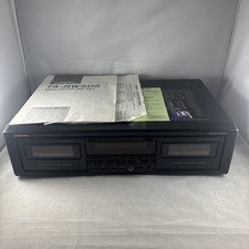 RARE - Onkyo Dual Stereo Cassette Deck TA-RW505 HXP Pro Dolby - 2 Motor Deck