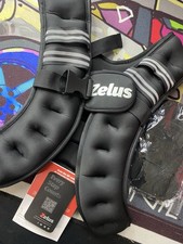 ZELUS Weighted Vest 6 lb Weight Vest Reflective Stripe Black Single Front Strap