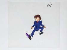 Urusei Yatsura Ataru Cel Genga Animation Art Collectible Authentic Japan