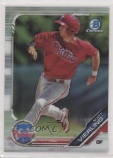 2019 Bowman Draft Chrome Refractor Matt Vierling #BDC-181 0w7