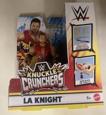 Mattel WWE Knuckle Crunchers Series 7 LA KNIGHT Figure & Accessories
