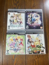 LOT 4 TALES OF XILLIA 1 & 2,GRACES F, SYMPHONIA CHRONICLES PS3 SONY SET COMPLETE
