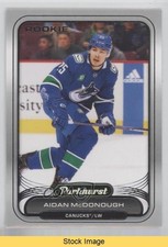 2023-24 Upper Deck Parkhurst Silver Foil Aidan McDonough #289 READ 3yd