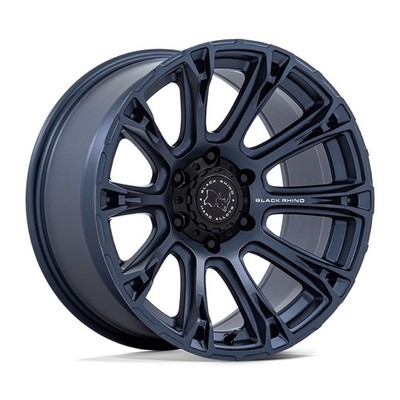 20'' Black Rhino Hard Alloys BR020 Diamondback Metallic Blue 20x9 6x5.5 12mm Rim