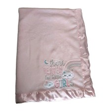 Baby Essentials Baby Blanket Pink Thank Heave...