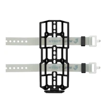 Wolf Tooth Components Morse Cargo Cage With 2 Straps, Black