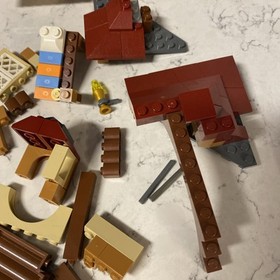 LEGO Harry Potter: The Burrow (4840) Incomplete, Missing Pieces, As-Is